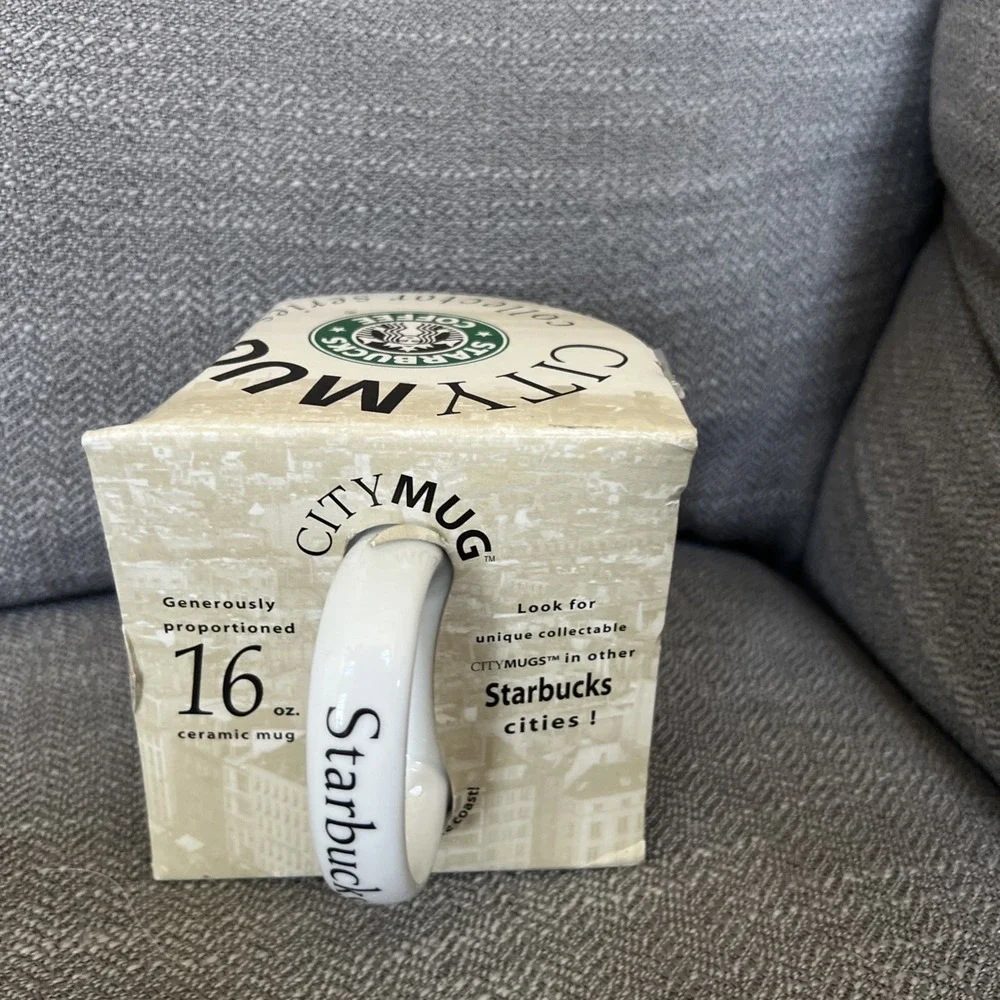 STARBUCKS BONN , GERMANY 2002 Collector Series Coffee MUG New